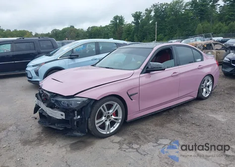 2014 BMW 335I xDrive z USA, uszkodzony, nr VIN WBA3B9G54ENR92616